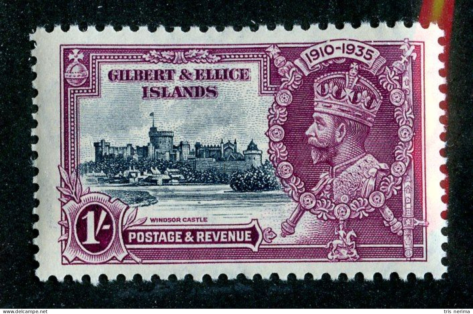 ( 201-Jub )  1935 Scott #36 Mnh** (offers Welcome) - Gilbert & Ellice Islands (...-1979)