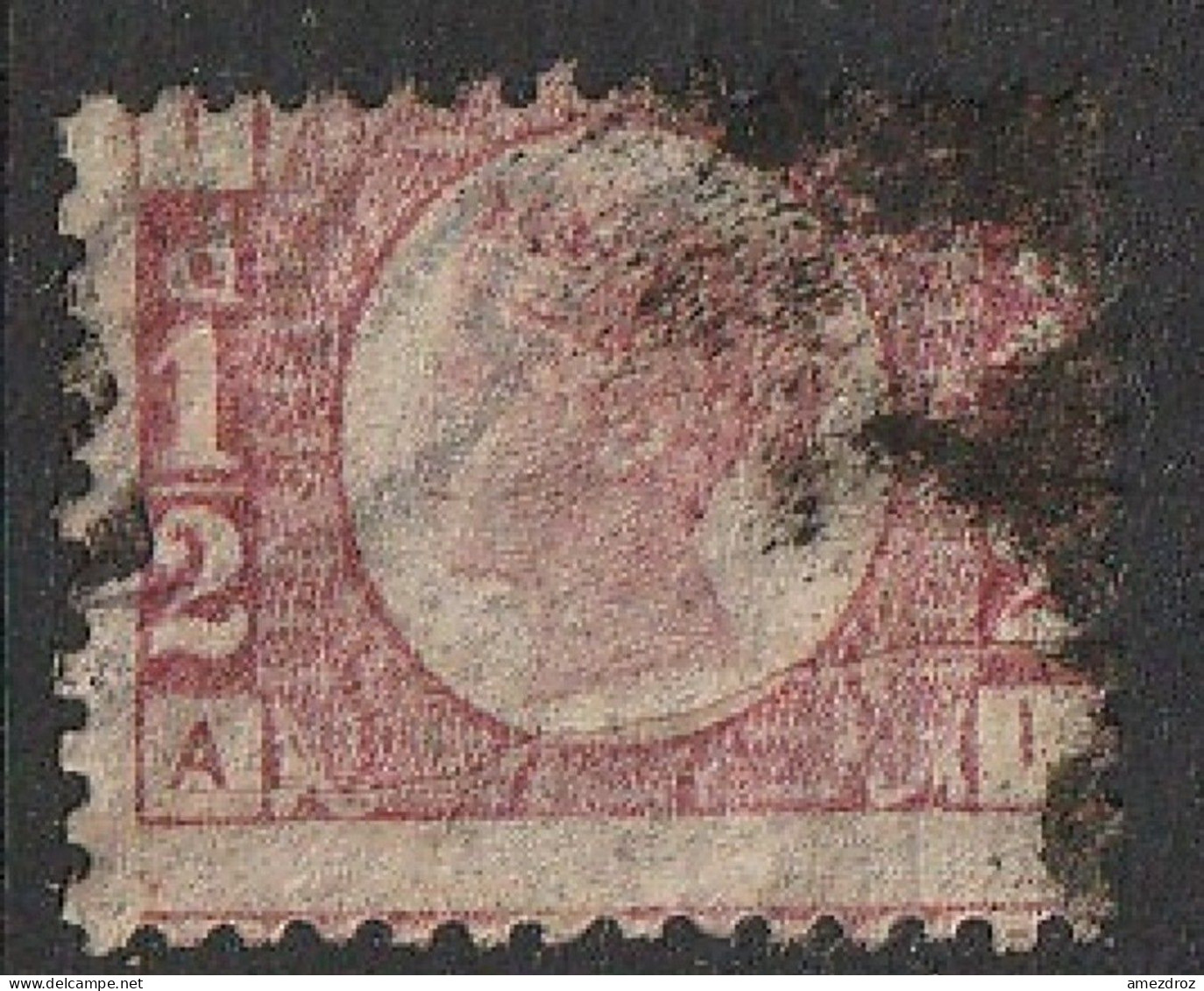 Grande Bretagne 1870 N° 36 Victoria (K2) Timbre En Bon état Juste Fort Encrage - Used Stamps