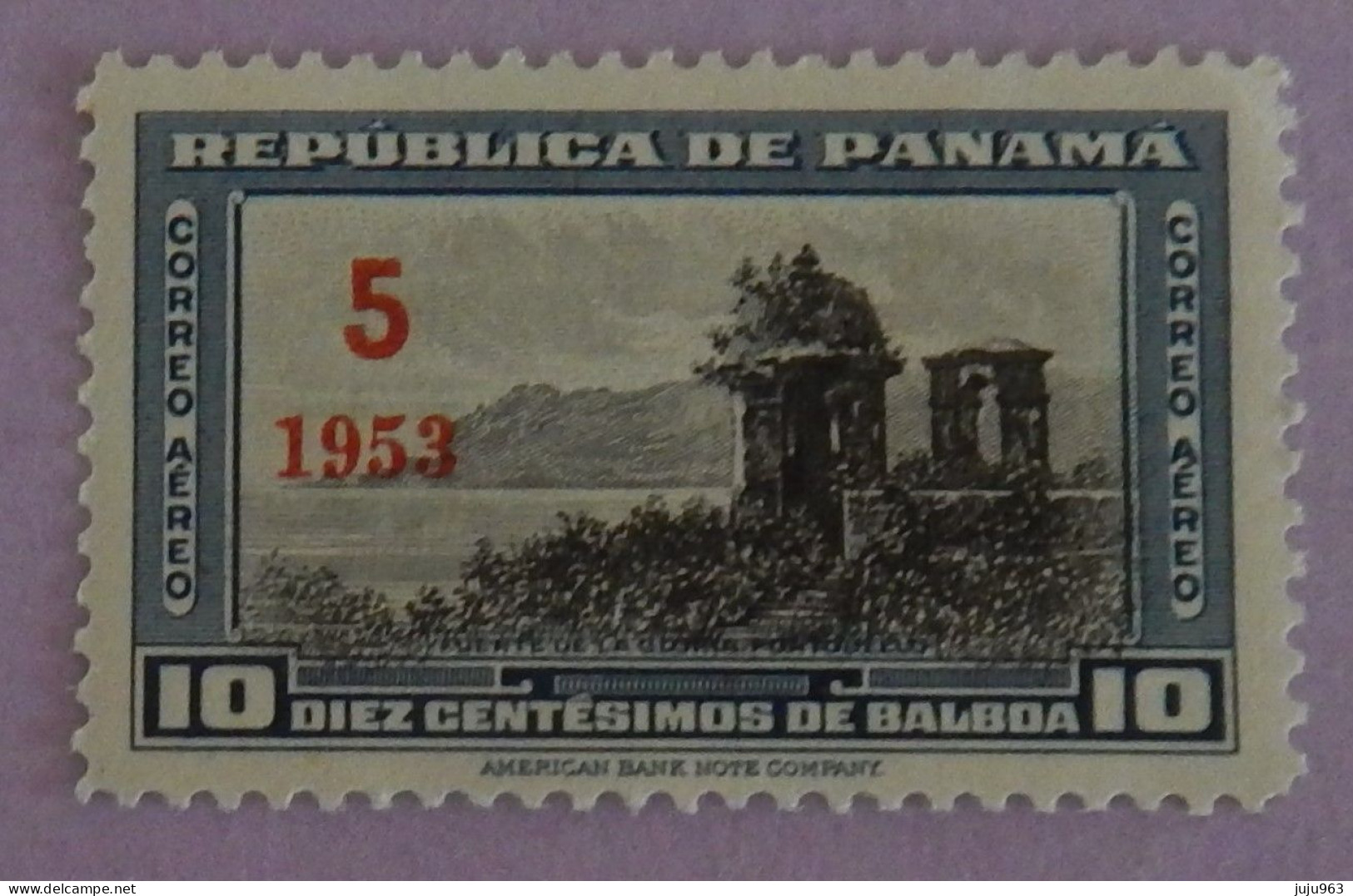 PANAMA YT PA 123 NEUF**MNH "PORTE DE LA GLOIRE" ANNÉE 1953 - Panama