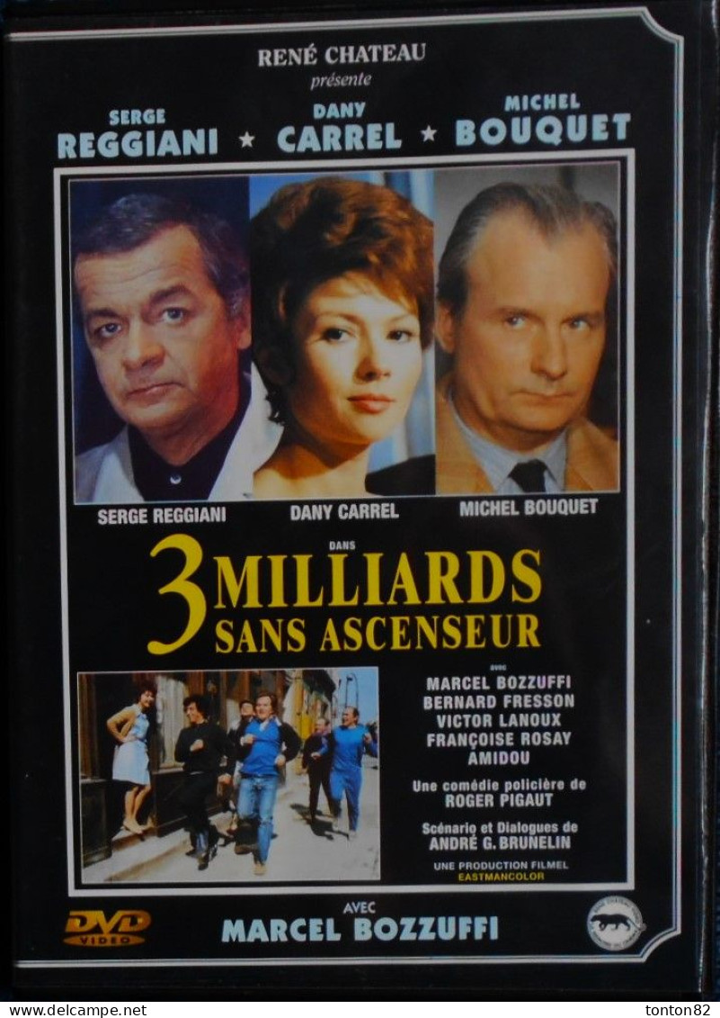 3 Milliards Sans Ascenseur - Serge Reggiani - Dany Carel - Michel Bouquet - Françoise Rosay - Victor Lanoux . - Comedy