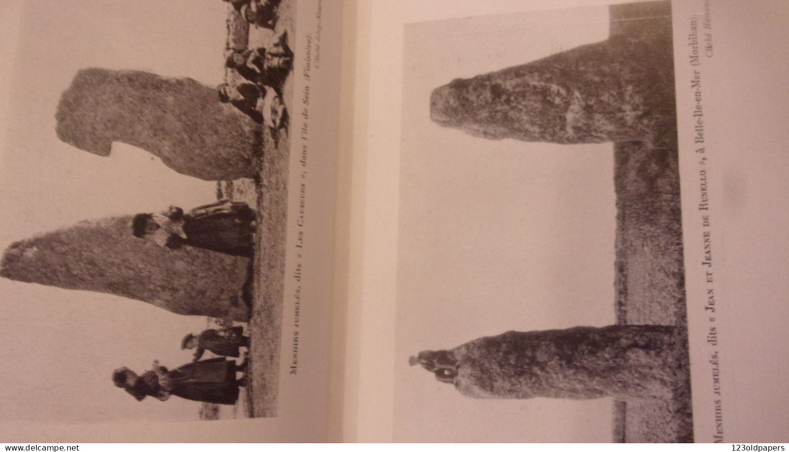 1927 Gruyer Paul‎ ‎Les Menhirs Et Dolmens Bretons NOMBREUSES PHOTOS - Bretagne