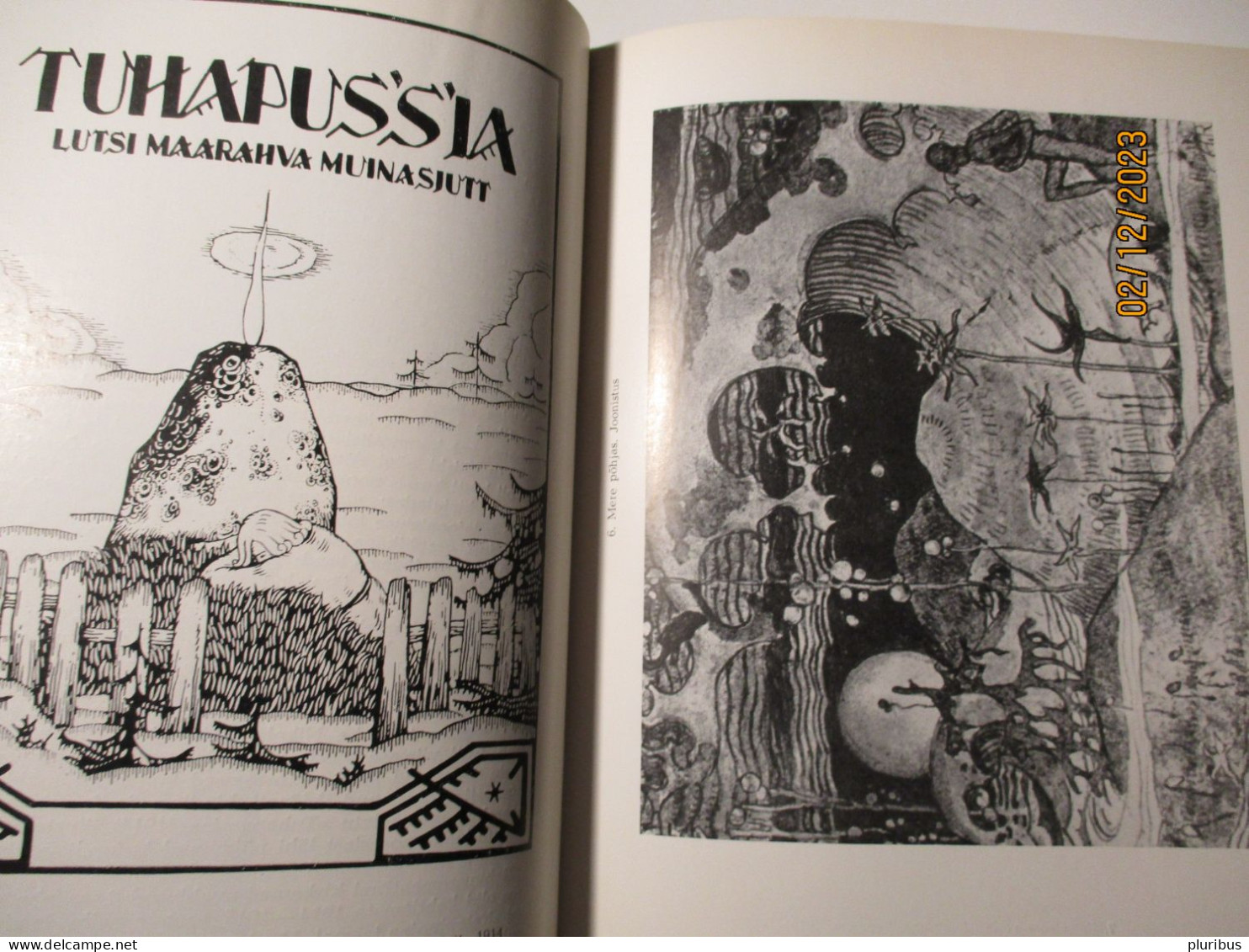 BOOK ABOUT FANTASTIC ESTONIAN ARTIST AUGUST ROOSILEHT , SYMBOLISM ., ADAM AND EVE ETC. 14- - Riviste & Cataloghi