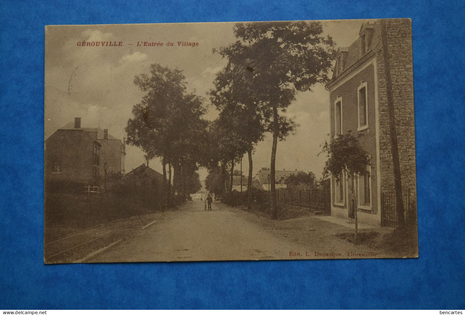Gérouville 1911: L'entrée Du Village Animée - Meix-devant-Virton