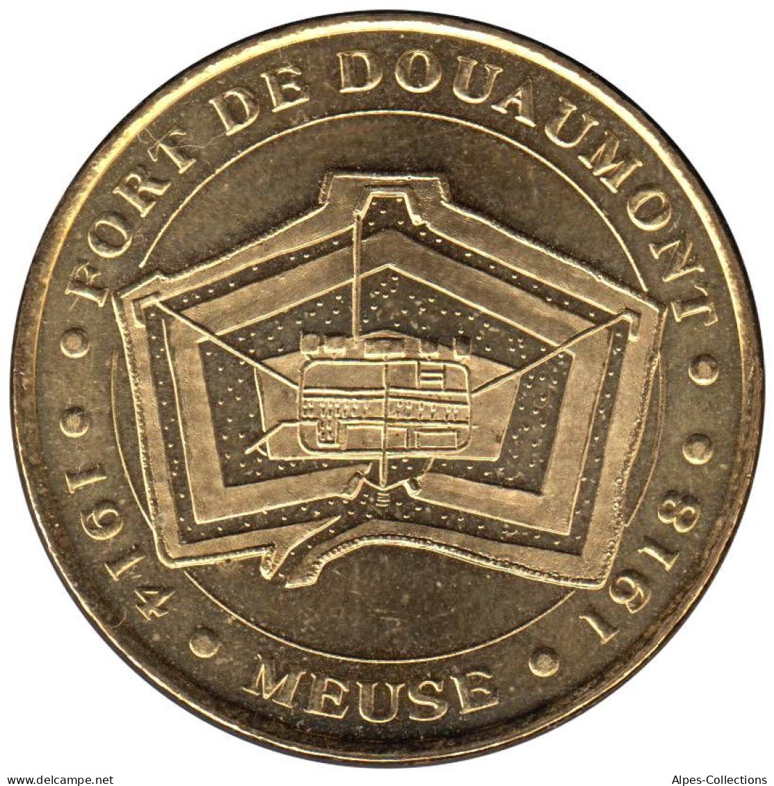 55-0163 - JETON TOURISTIQUE MDP - Fort De Douaumont - 2007.2 - 2007