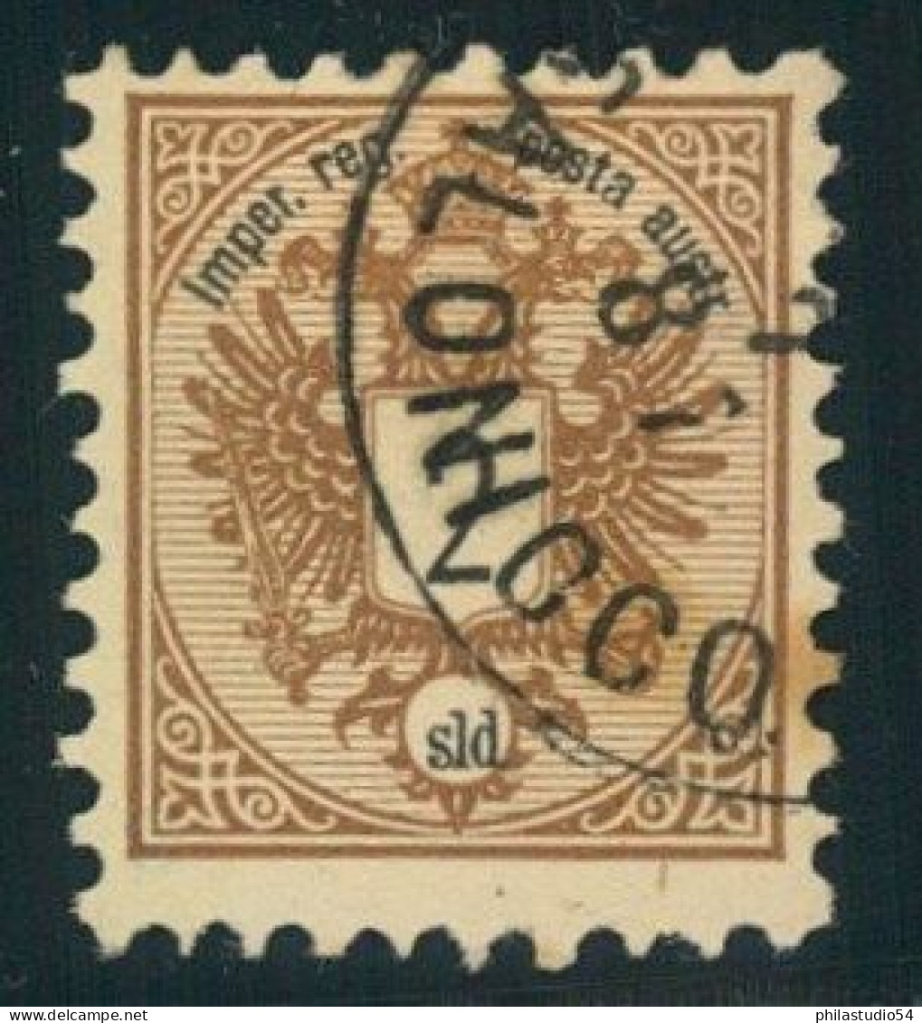 1833, 2 Soldi Wappen Gestempelt - Levante-Marken