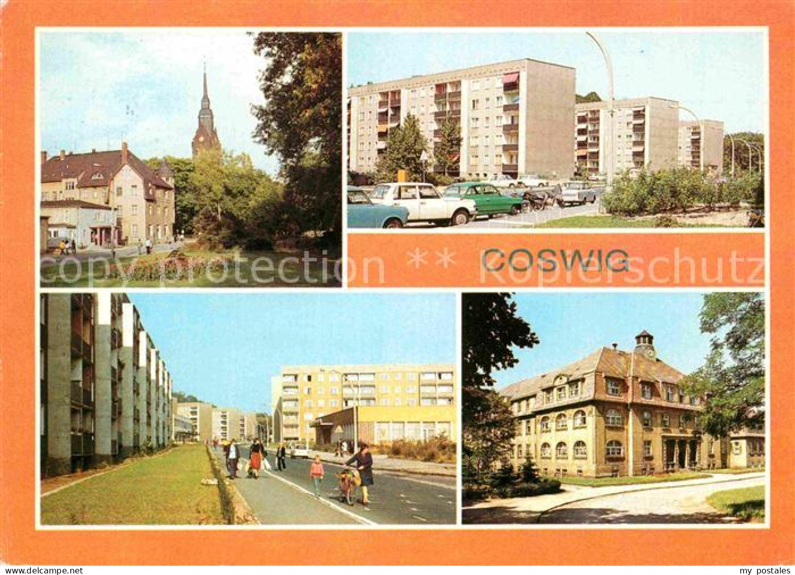 42609909 Coswig Sachsen Friedrich Engels Platz Strasse Der Befreiung Pflegeheim  - Coswig