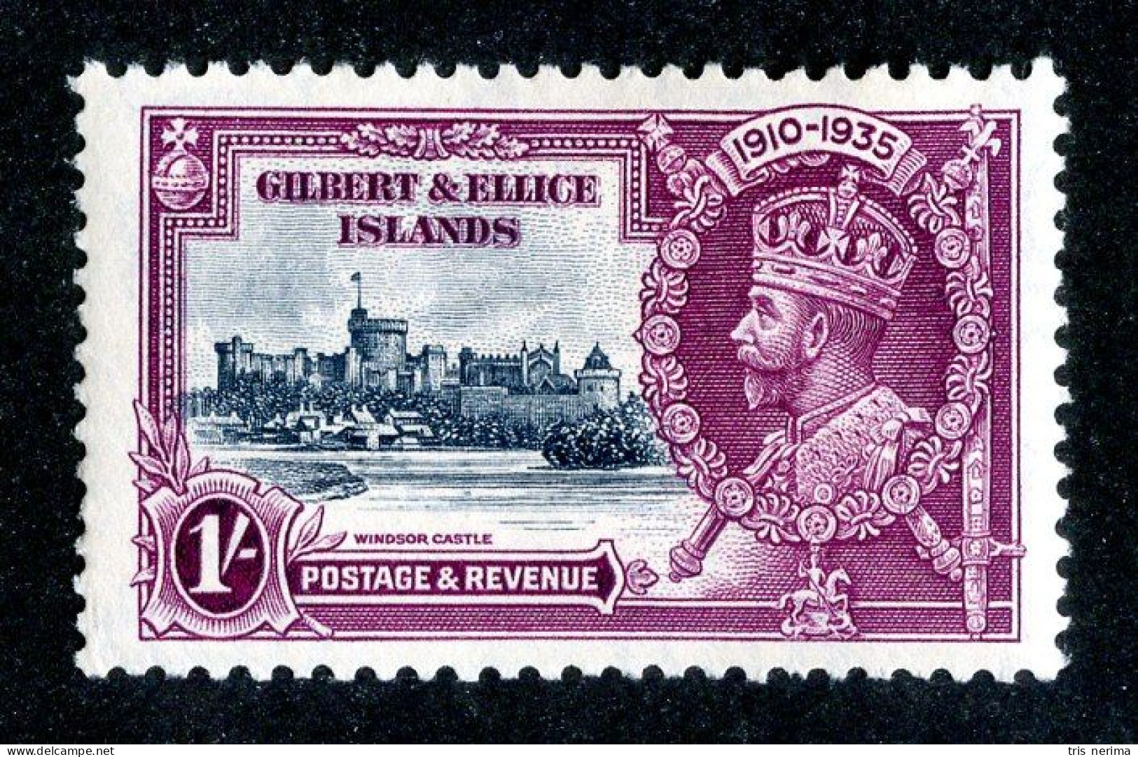 ( 209-Jub )  1935 Scott #36 M* (offers Welcome) - Gilbert & Ellice Islands (...-1979)