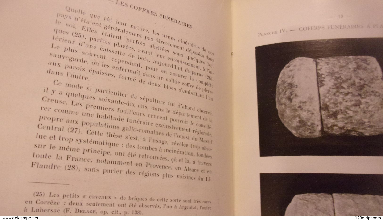 1941 MICHEL LABROUSSE Sépultures Gallo-romaines Du Musée ERNEST RUPIN BRIVE CORREZE LEYSENNE VORS .. - Limousin