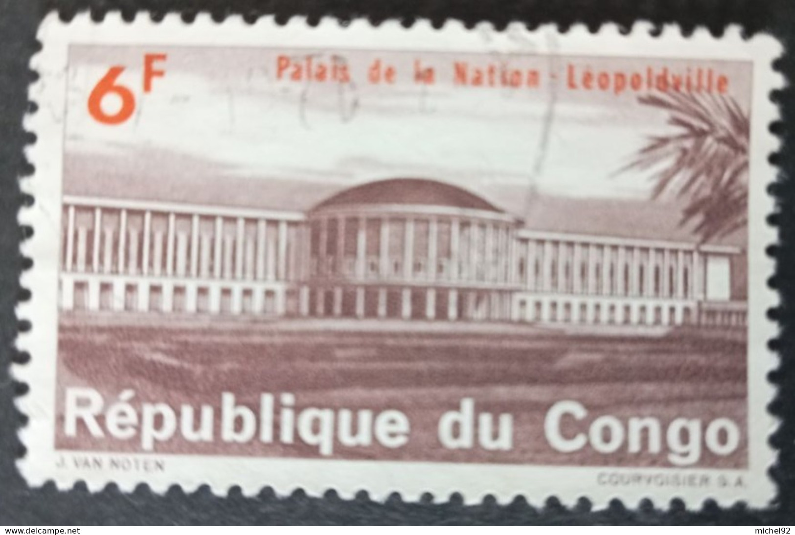 République Du Congo 1964 - YT N° 557 - Oblitéré - Gebruikt