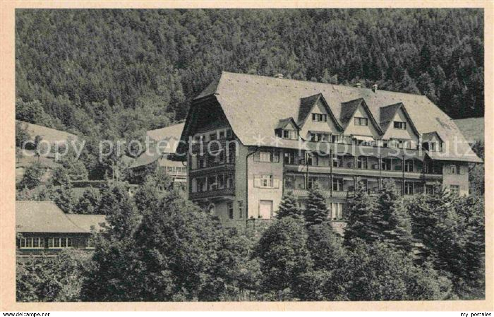 42608139 Oberglottertal Sanatorium Glotterbad Carlsbau Glottertal - Glottertal