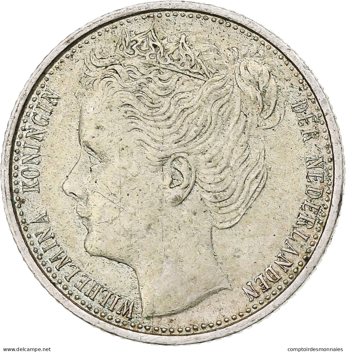 Monnaie, Pays-Bas, Wilhelmina I, 10 Cents, 1903, Utrecht, SUP+, Argent, KM:135 - 10 Centavos