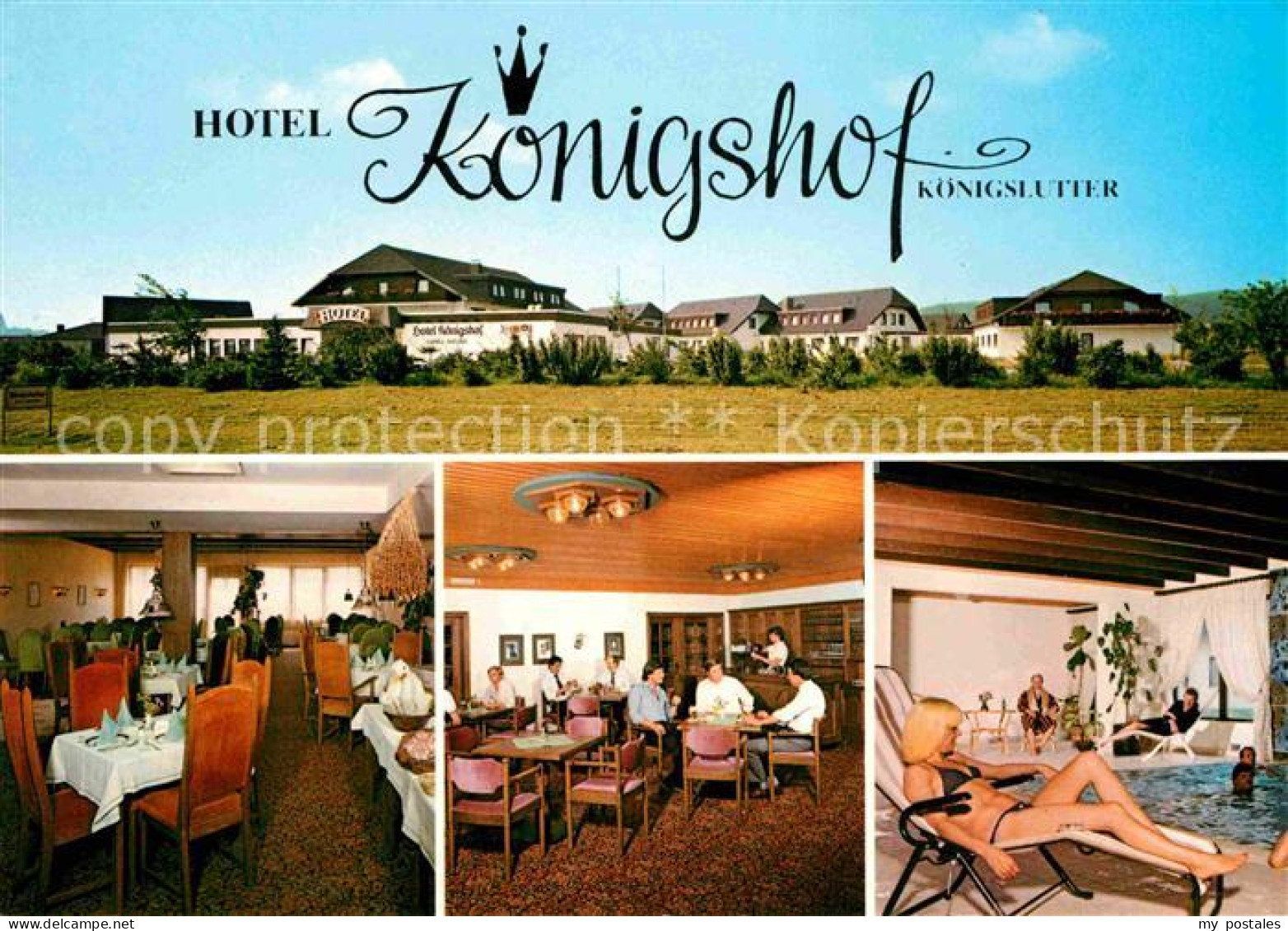 42607994 Koenigslutter Elm Hotel Koenigshof Schwimmbad Foyer Speisezimmer Koenig - Koenigslutter