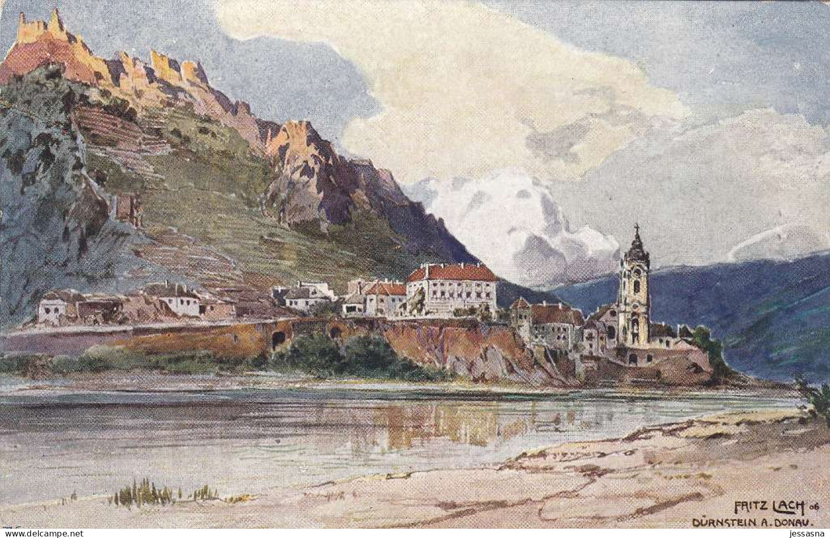 AK - Deutscher Schulverein - Dürnstein - (Fritz Lach) - 1912 - Wachau