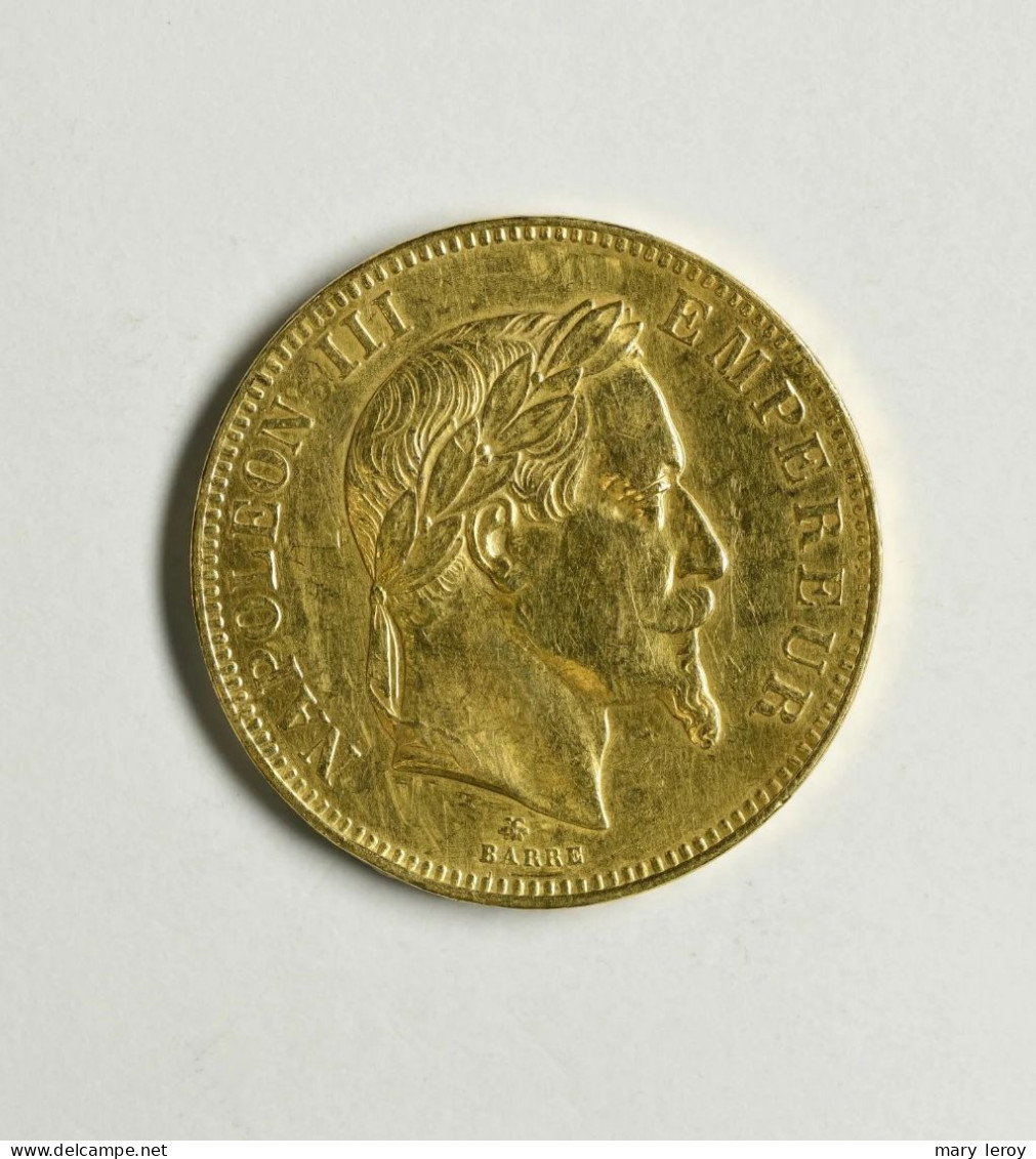 Superbe & Rare Pièce De 100 Francs Or Napoléon III Strasbourg 1863 G. 1136 - 100 Francs (gold)