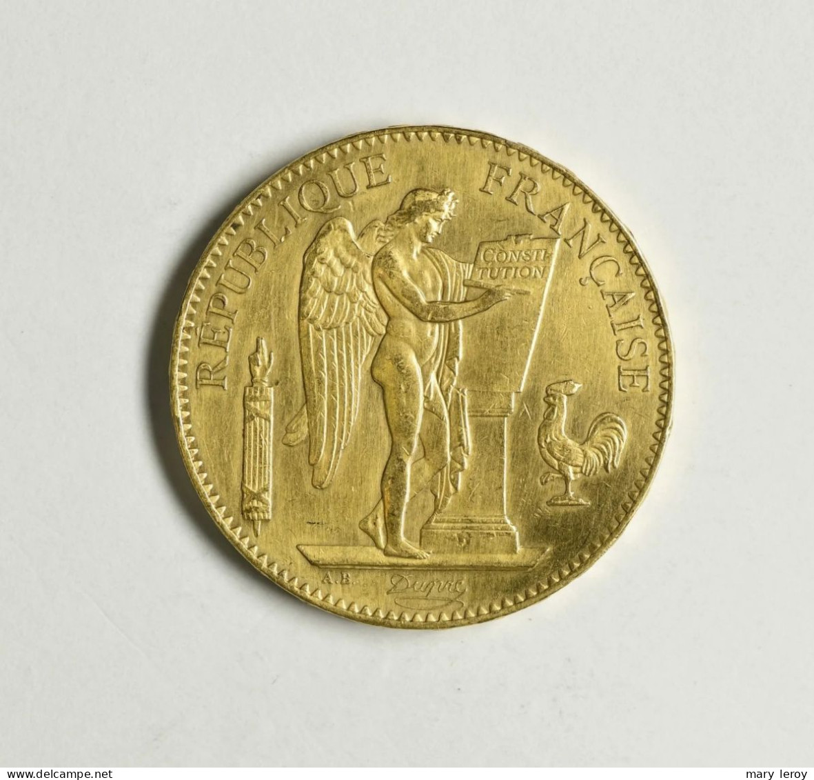 Superbe & Rare Pièce De 100 Francs Or Génie Paris 1878 G. 1137 - 100 Francs (or)