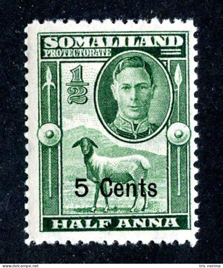 531 BCXX 1951 Scott # 116 Mnh** (offers Welcome) - Somaliland (Protectorat ...-1959)