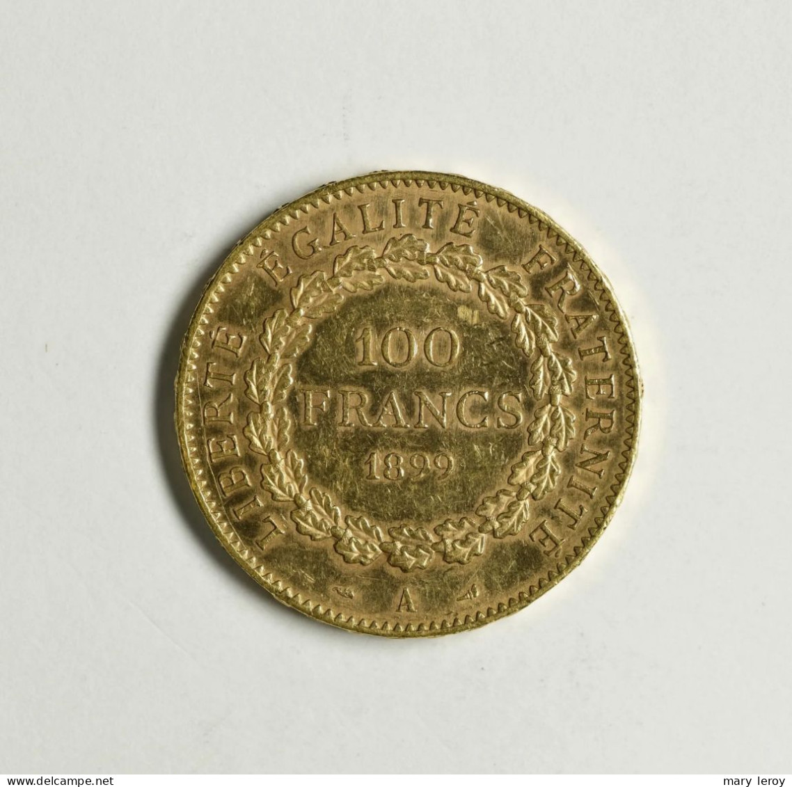 Superbe & Rare Pièce De 100 Francs Or Génie Paris 1899 G. 1137 - 100 Francs (oro)