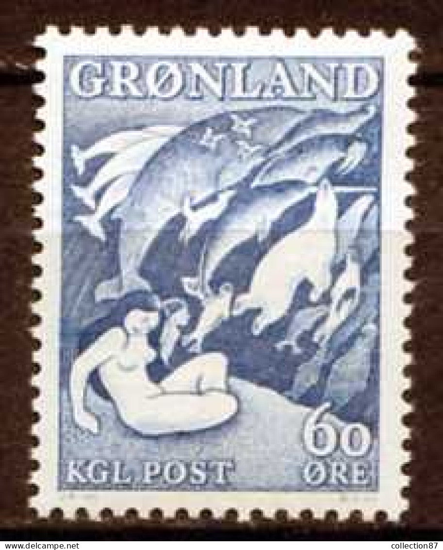 Réf 79 < GROENLAND < Yvert N° 30 * - MH * < Mère De La Mère -- Femme Nue - Unused Stamps