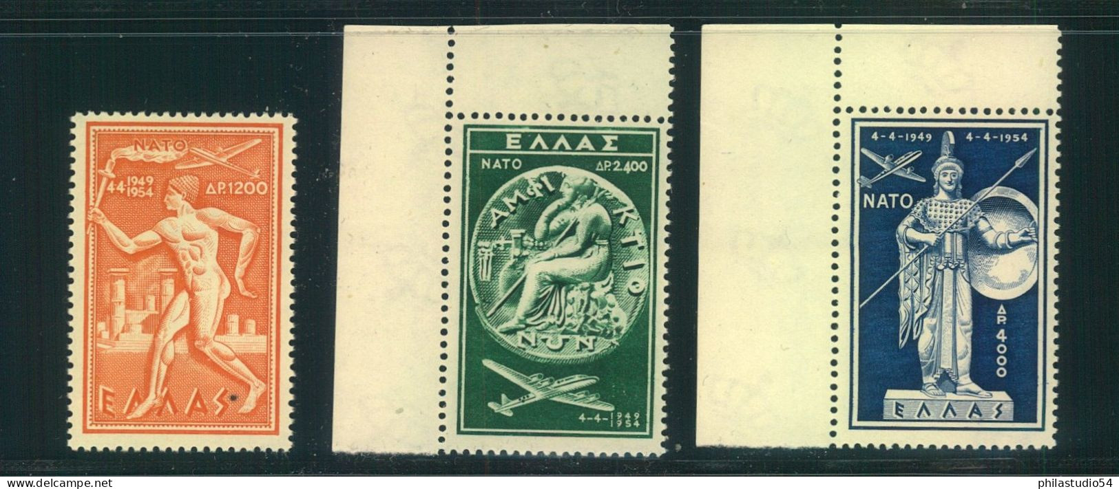 1954, NATU Komplett Postfrisch - Michel 615/617 - Nuevos