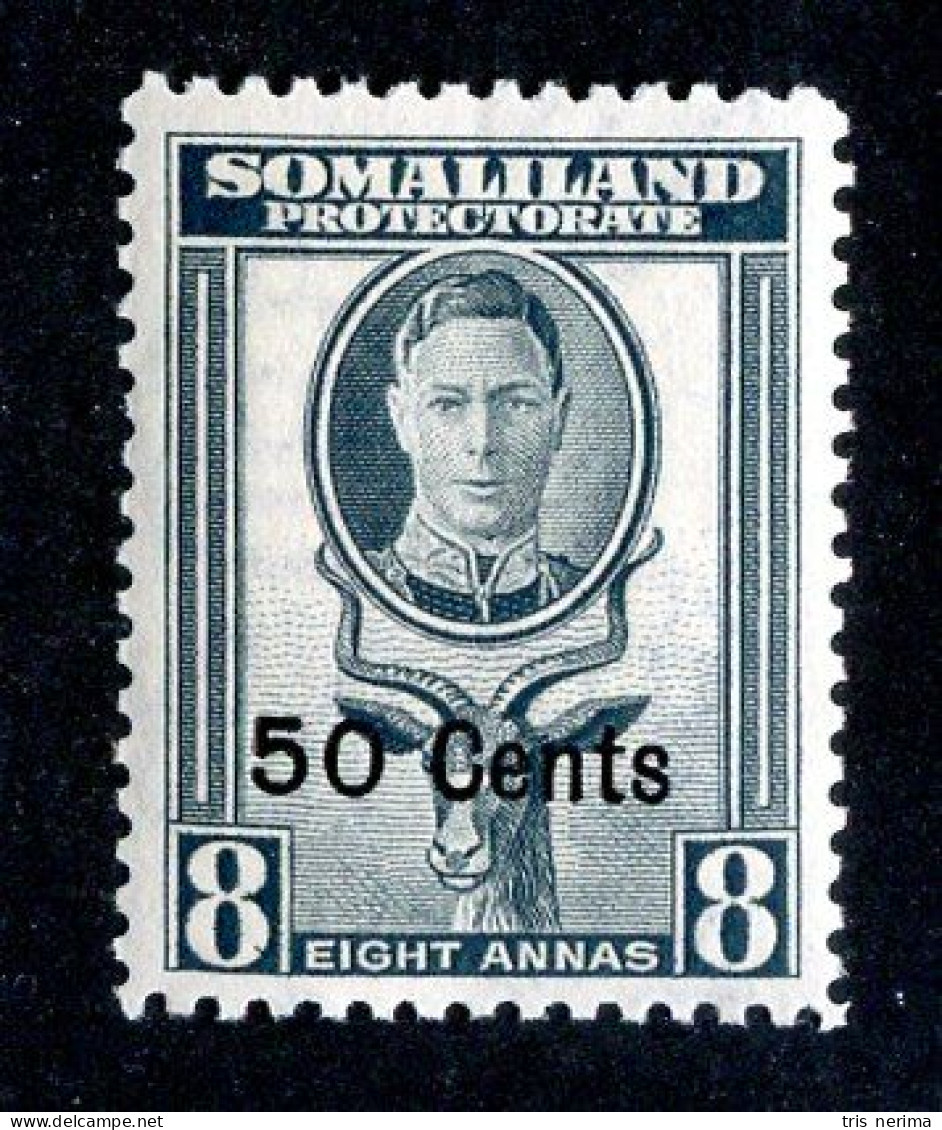 536 BCXX 1951 Scott # 121 Mnh** (offers Welcome) - Somaliland (Protectorat ...-1959)