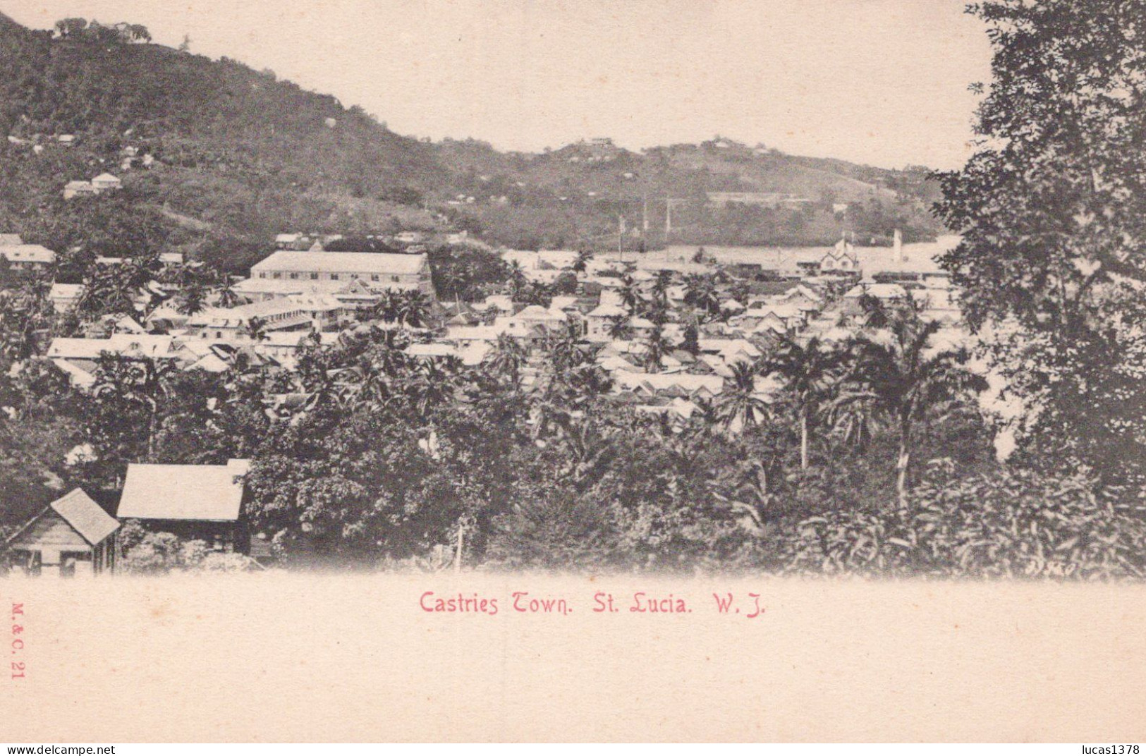 ST LUCIA / CASTRIES TOWN / M§C 21 - St. Lucia