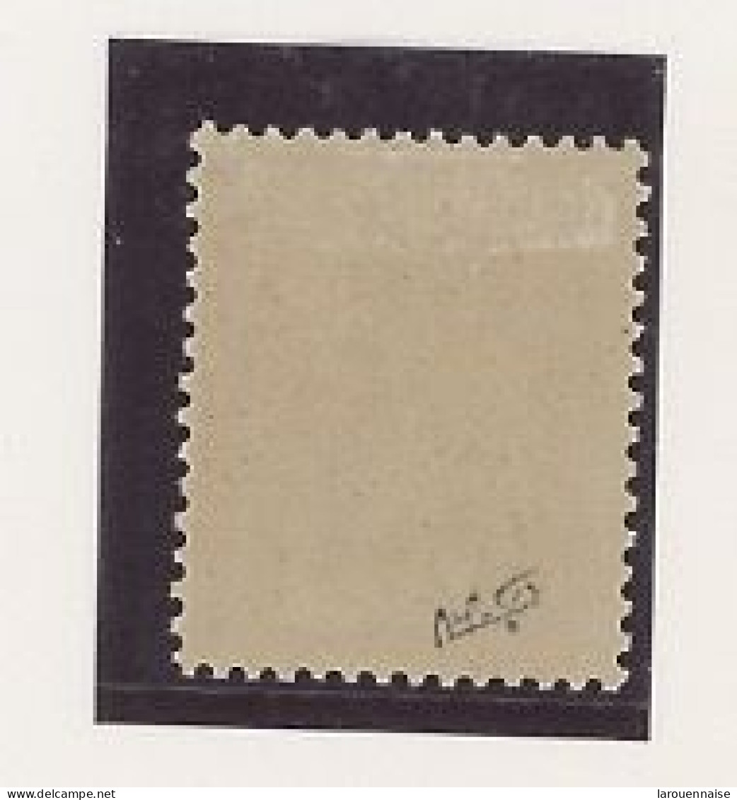 VARIETÉ- N°138  -10c ROUGE PALE  SEMEUSE CAMÉE  N* - SIGNÉ - Unused Stamps