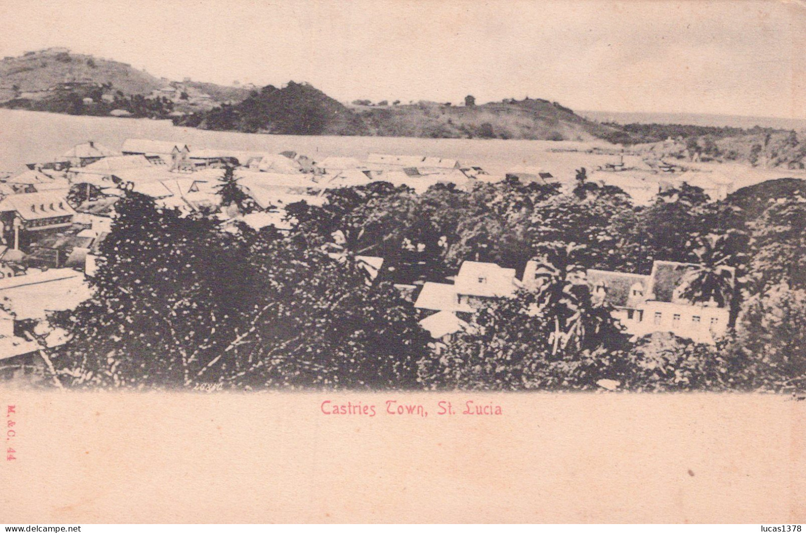 ST LUCIA / CASTRIES TOWN / M§C 44 - Sainte-Lucie