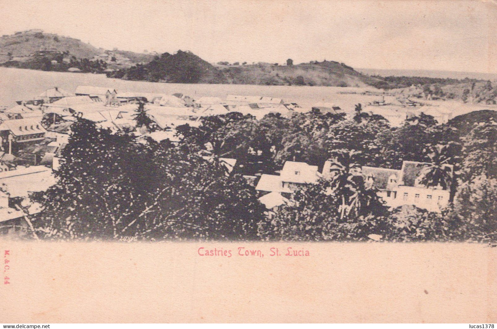 ST LUCIA / CASTRIES TOWN / M§C 44 - Saint Lucia