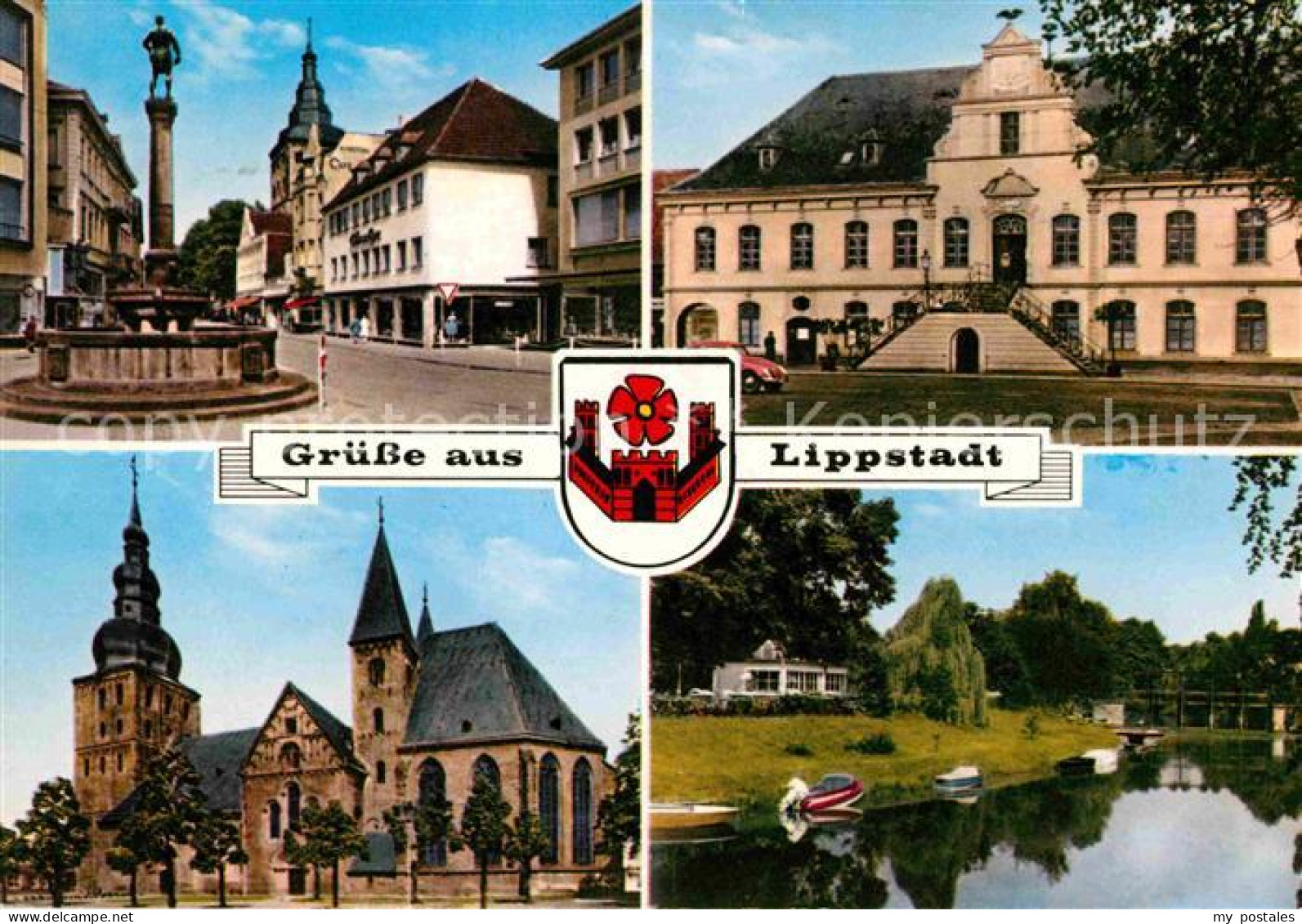 42605417 Lippstadt Brunnen Kirche  Lippstadt - Lippstadt
