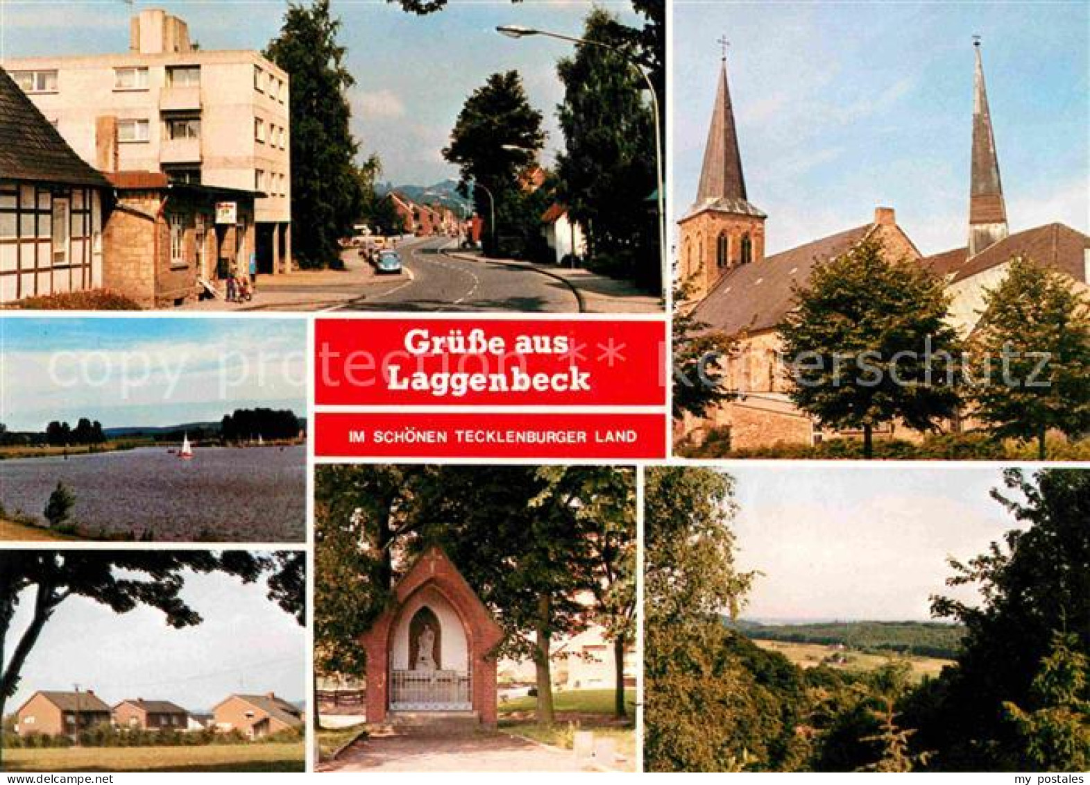 42605336 Laggenbeck Kirche Panorama Ibbenbueren - Ibbenbüren