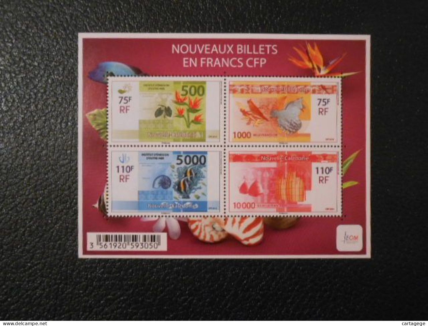 NOUVELLE-CALEDONIE YT F1214 NOUVEAUX BILLETS EN FRANCS CFP** - Blocchi & Foglietti