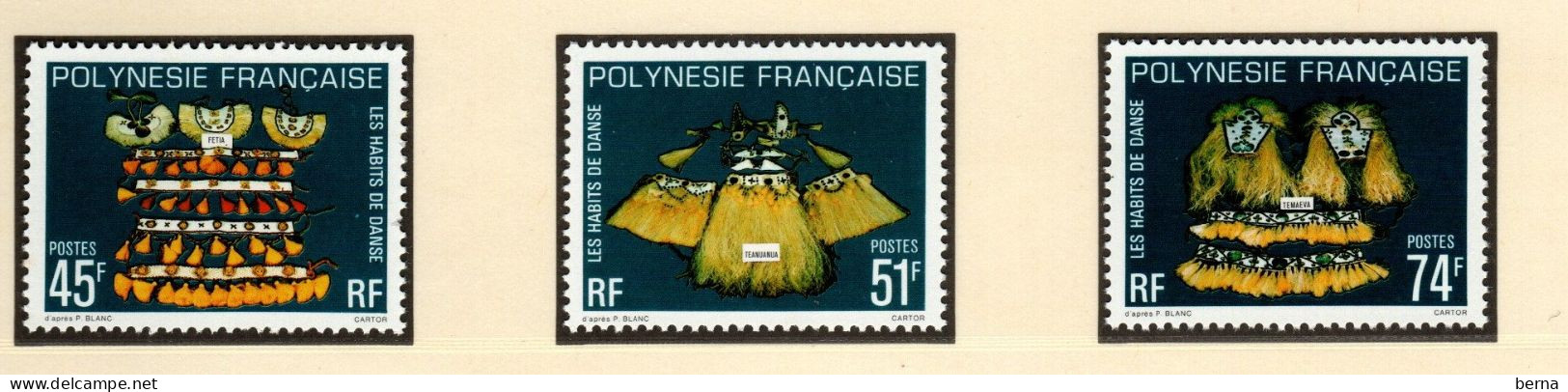 POLYNESIE  138/140 LUXE NEUF SANS CHARNIERE - Neufs