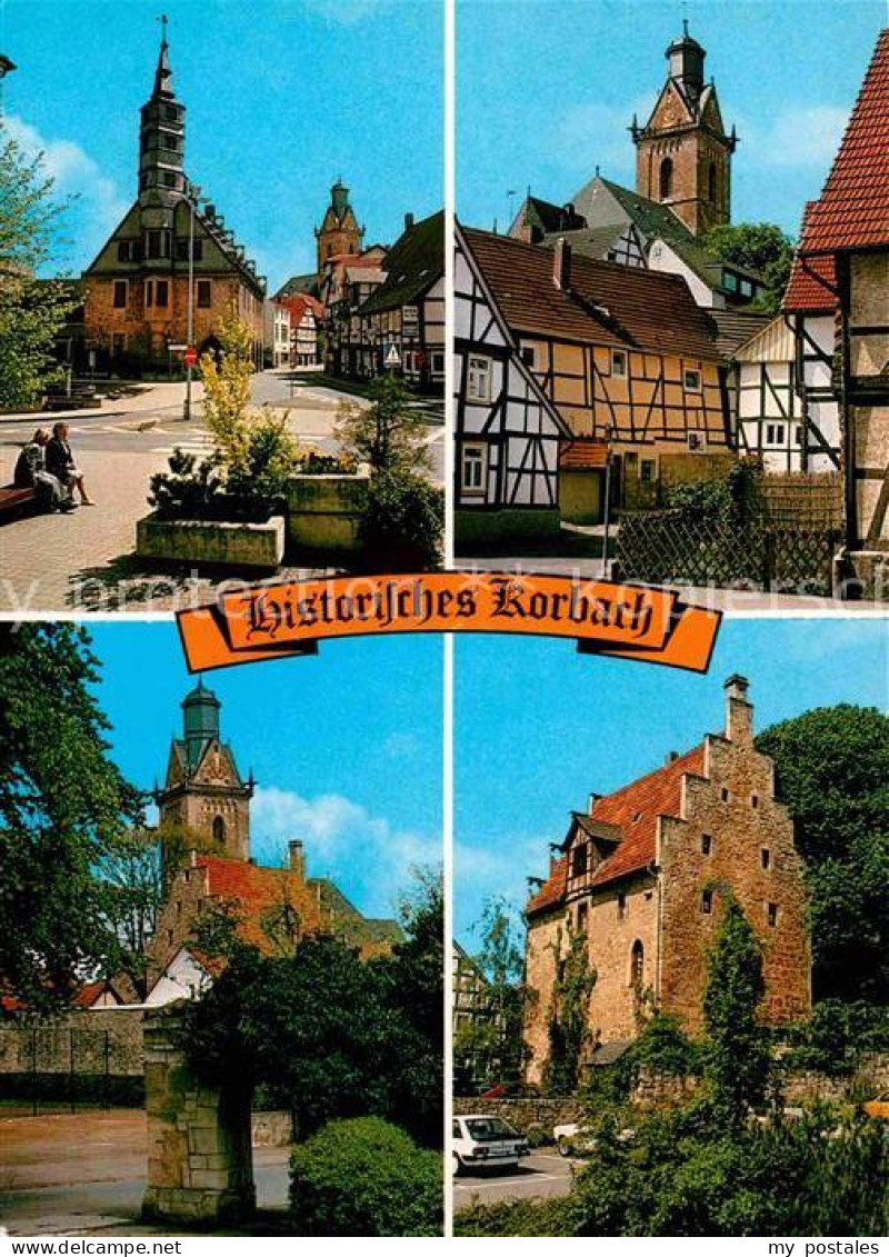 42605150 Korbach Rathaus Stechbahn Altstadt Enser Tor Steinhaus Korbach - Korbach