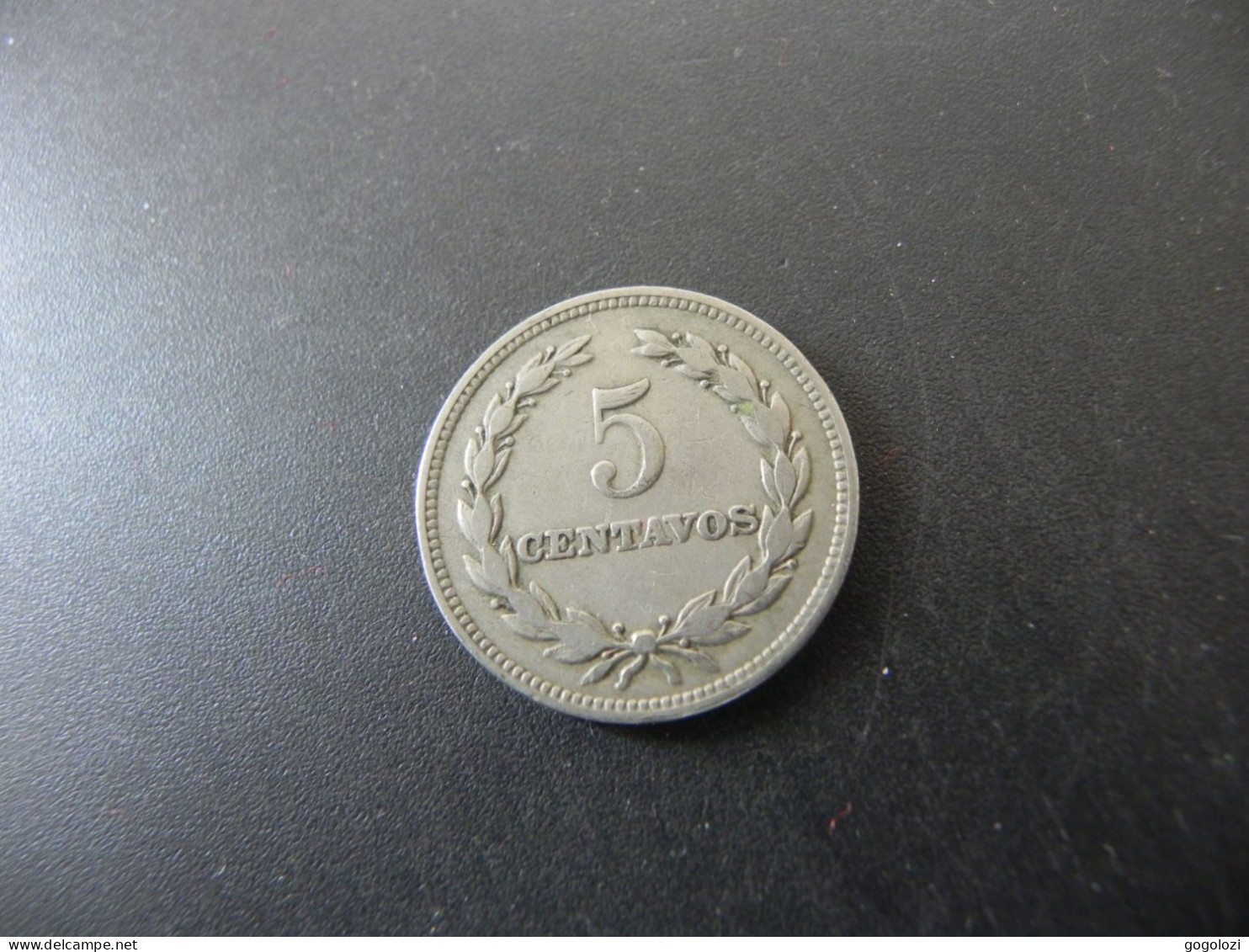 El Salvador 5 Centavos 1959 - Salvador