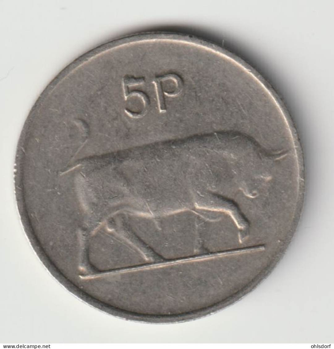 IRELAND 1980: 5 Pence, KM 22 - Ireland