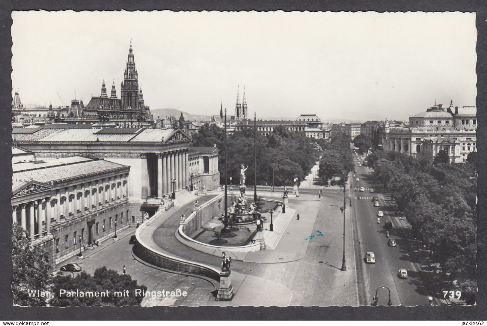 107947/ WIEN, Parlament Mit Ringstrasse - Ringstrasse