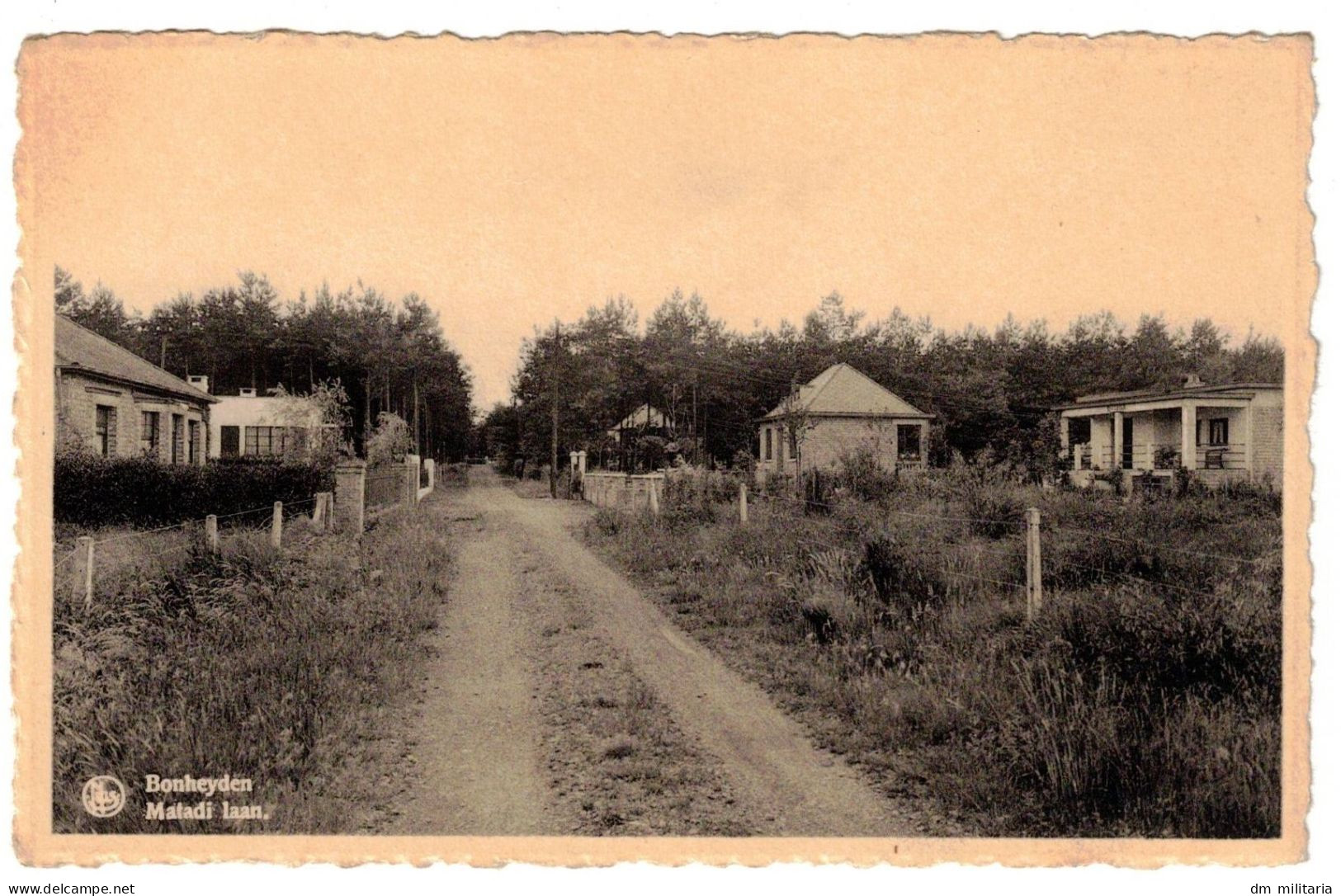 BELLE CARTE PHOTO NELS : BONHEYDEN MATADI LAAN. - BONHEIDEN - BELGIQUE - Bonheiden