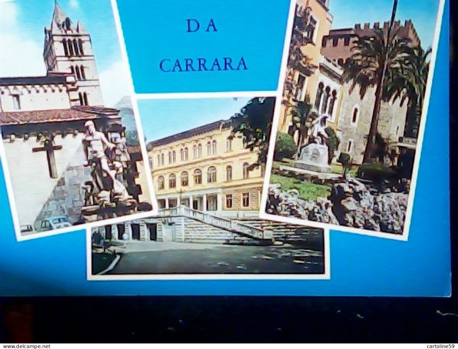 23 CARD  CARRARA E MARINA DI CARRARA  VARIE VEDUTE  VBN1965< JQ4392 - Carrara