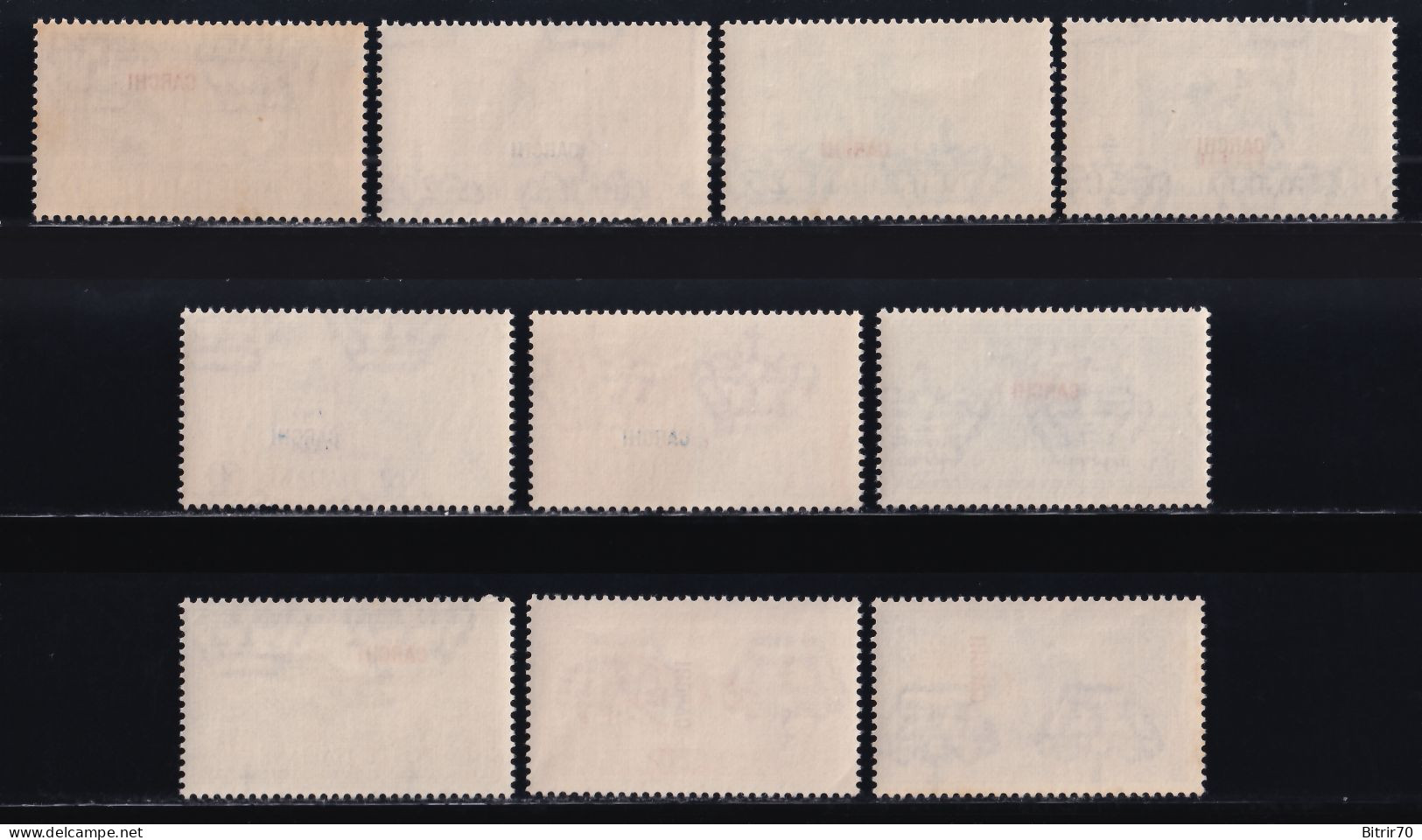 Egeo (Carchi), 1932 Y&T. 17 / 26 MNH. - Egeo (Carchi)