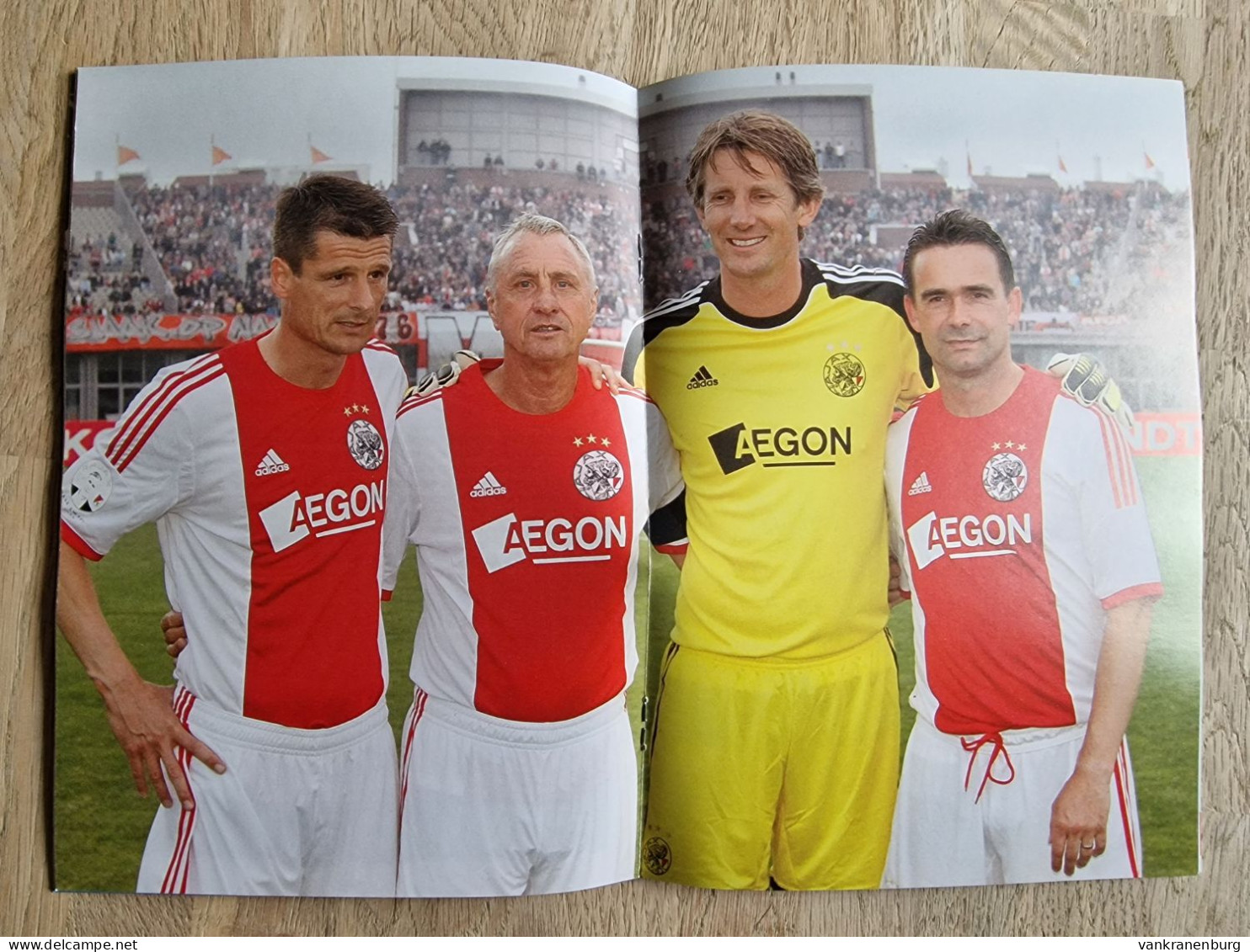 Fanzine Magazine De Meersche Helden 39 - Ajax Amsterdam - 10.5.2015 - Programm- Football Soccer Fussball - Marc Overmars - Libros