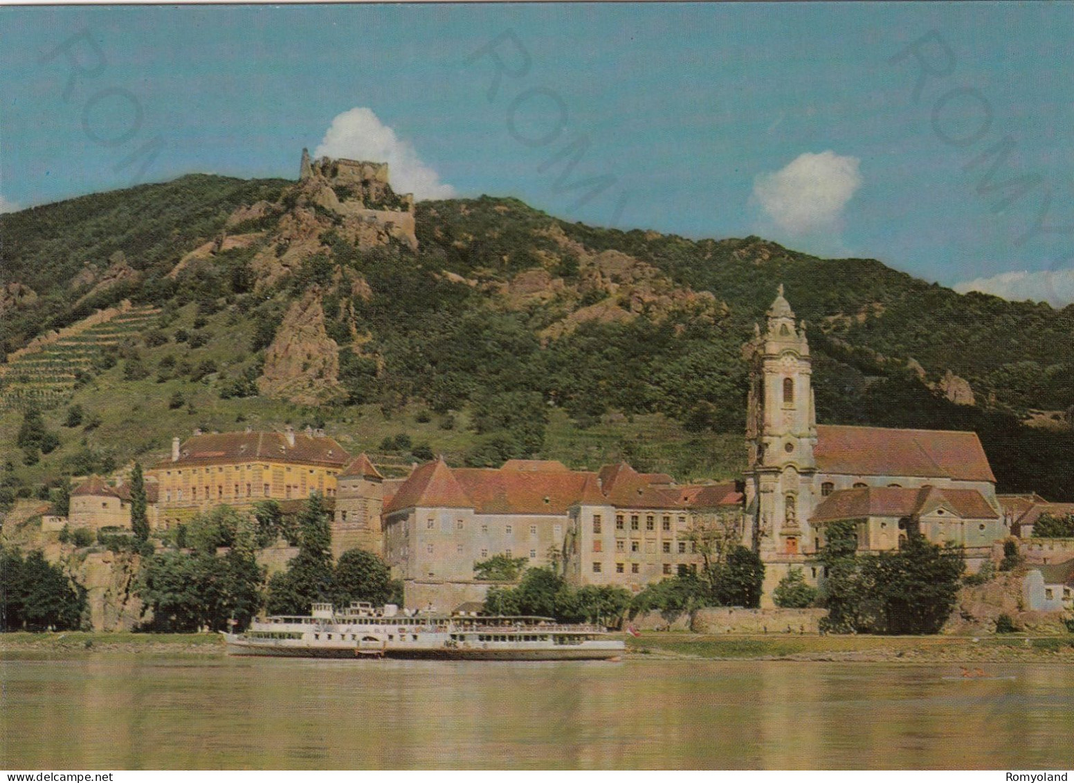 CARTOLINA  DURNSTEIN A.D.DONAU,KREMS AN DER DONAU,BASSE AUSTRIA,AUSTRIA-WACHAU-NON VIAGGIATA - Krems An Der Donau