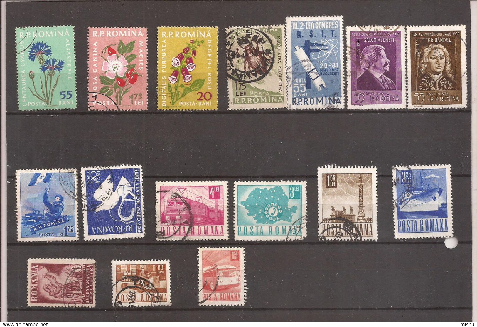L7 Romania Lot Of 50 Different Stamps , Used - Gebruikt