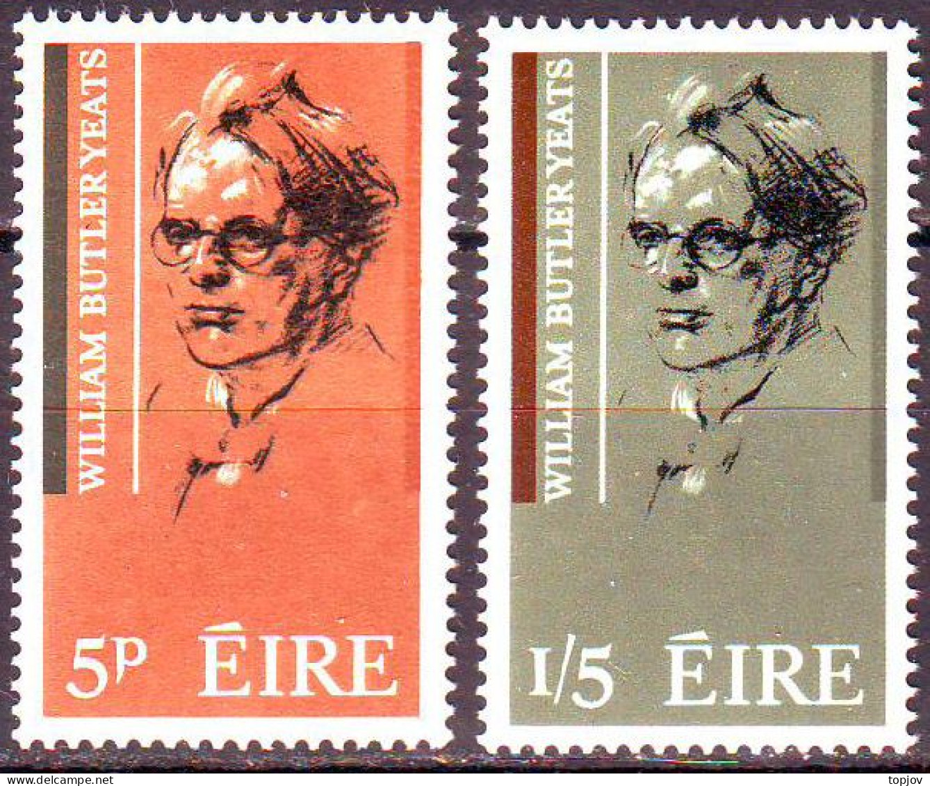 IRELAND - WILLIAM BUTLER YEATS - **MNH - 1965 - Neufs