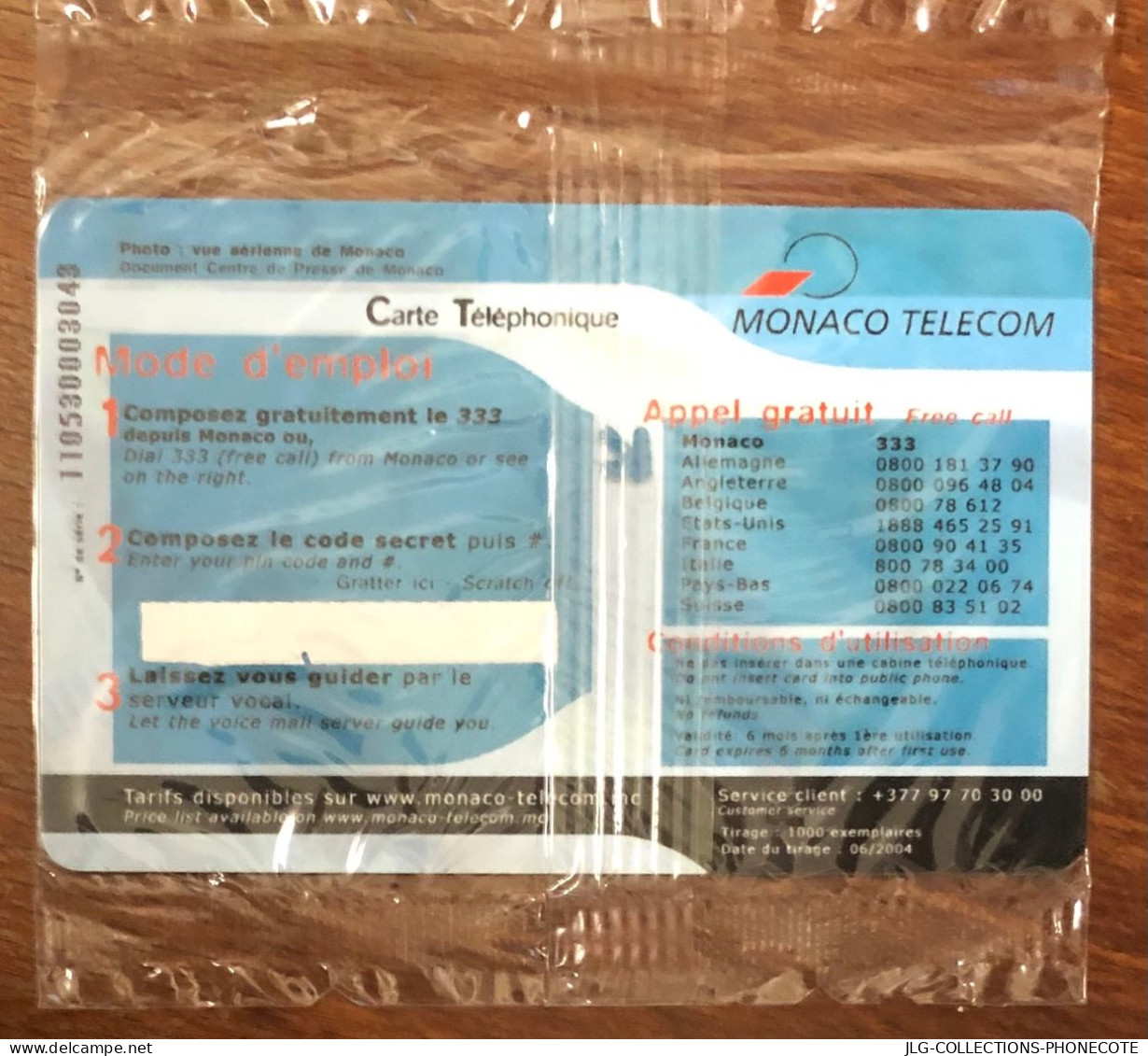 MONACO TELECOM CARTE STADE INFOPUCE NSB PREPAID PREPAYÉE NO TELECARTE PHONECOTE TELEFONKARTE PHONECARD CALLING CARD - Monaco