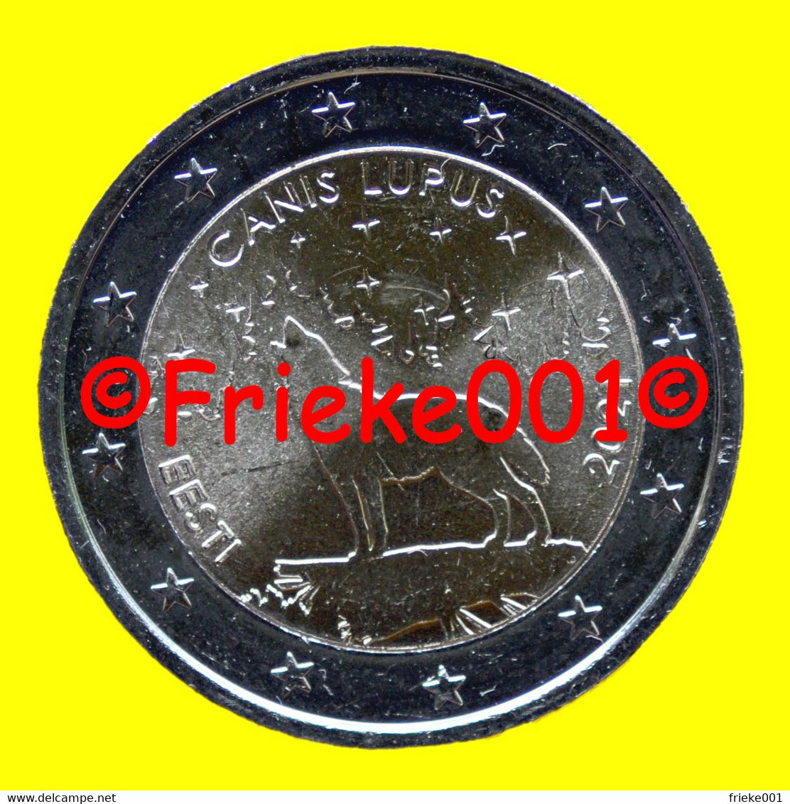 Estland - Estonie - 2 Euro 2021 Comm.(Wolf) - Estland