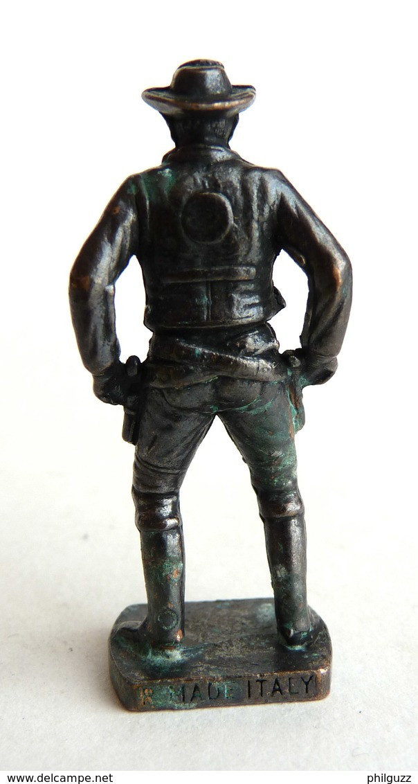 FIGURINE KINDER  METAL   COWBOY I - 7  SAM BASS  Bruni - KRIEGER Berümmte Westmänner I - Metallfiguren