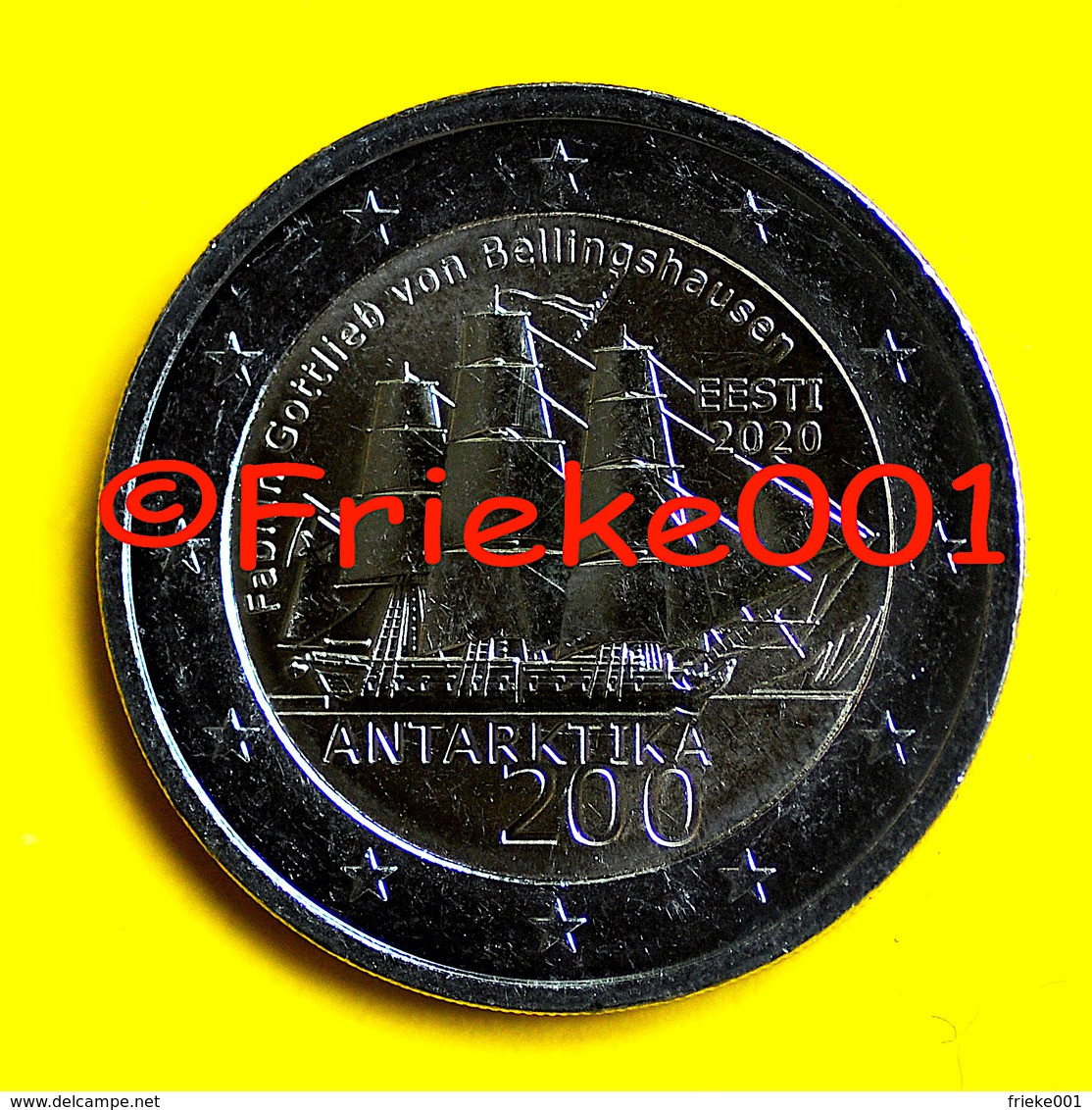 Estland - Estonie - 2 Euro 2020 Comm.(Antarctica) - Estonie