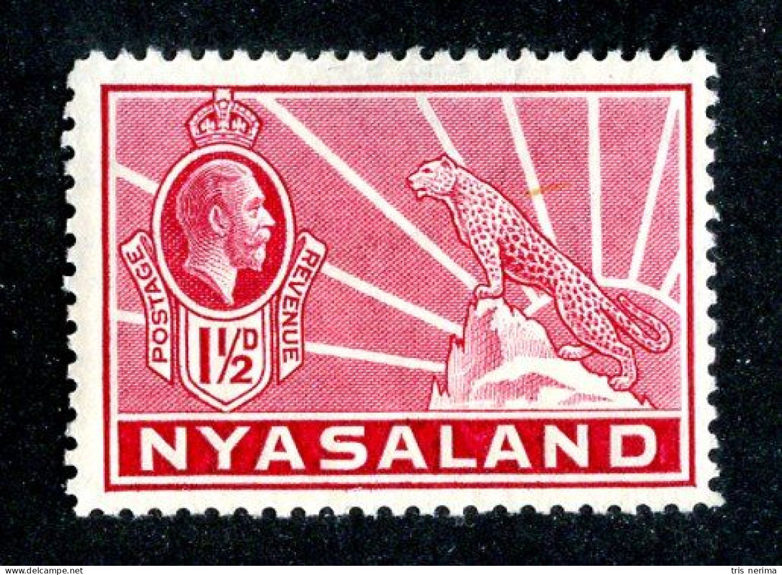 581 BCXX 1934 Scott # 40 Mnh** (offers Welcome) - Nyasaland (1907-1953)