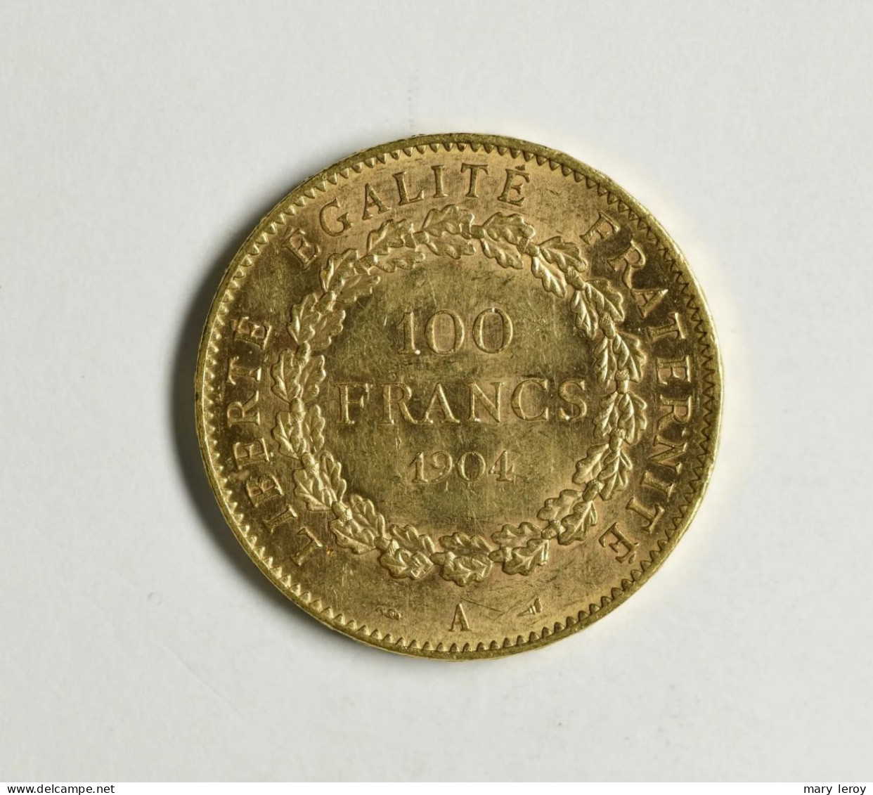 Superbe & Rare Pièce De 100 Francs Or Génie Paris 1904 G. 1137 - 100 Francs (oro)