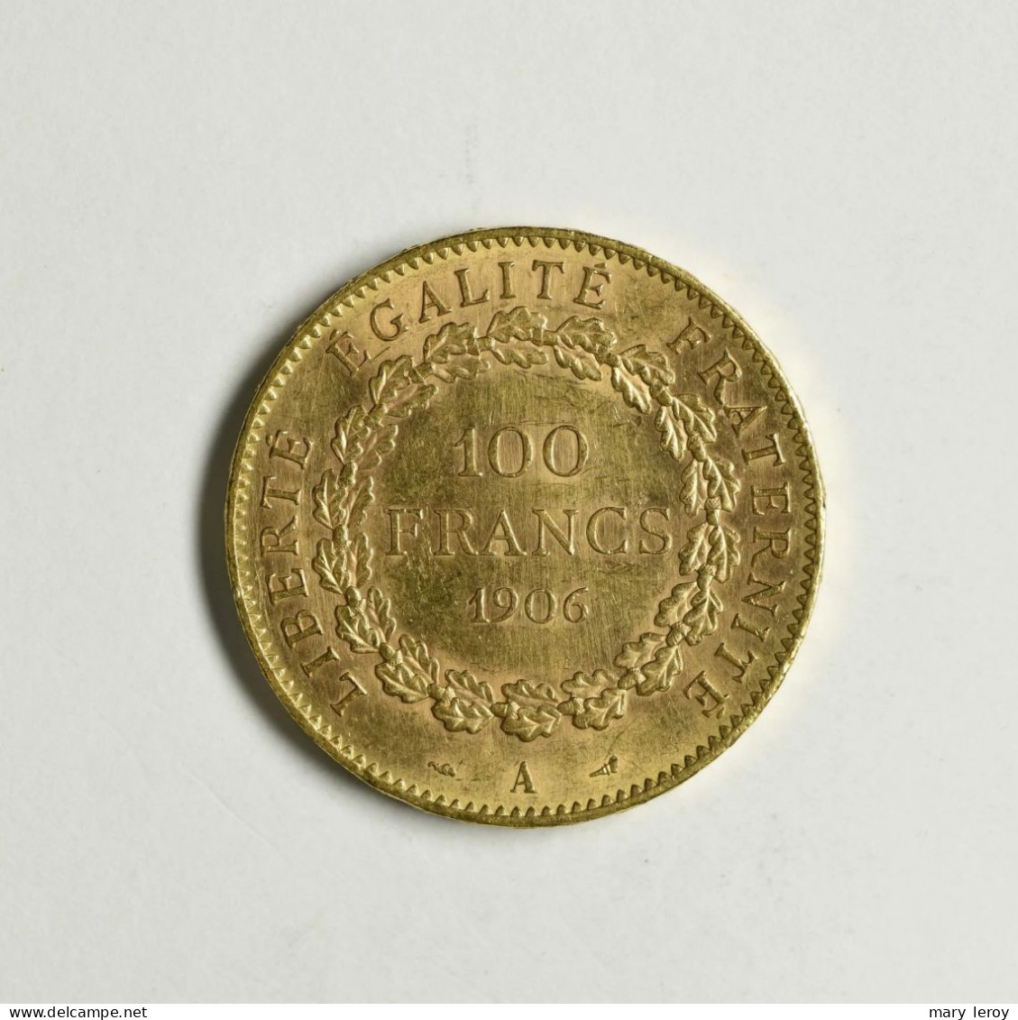 Superbe & Rare Pièce De 100 Francs Or Génie Paris 1906 G. 1137 - 100 Francs (or)